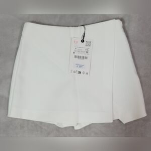Zara White Skort